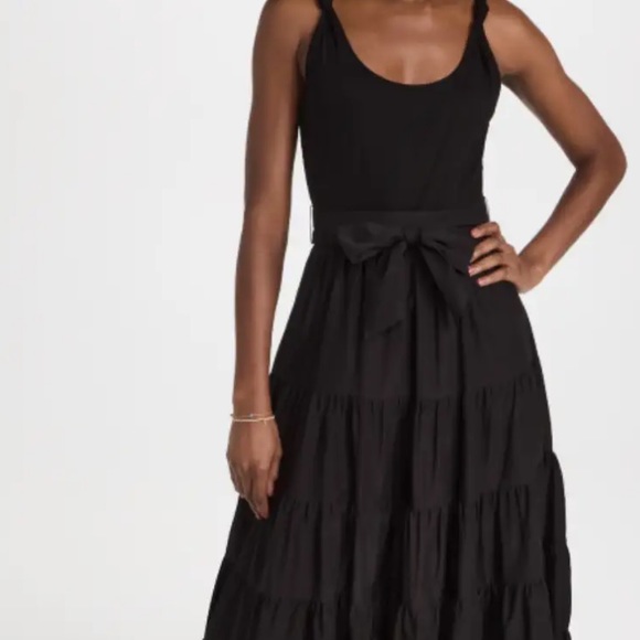 PAIGE Samosa Dress in Black - Picture 3 of 10